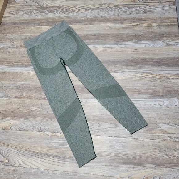 Victoria's Secret Pink Active Leggings Womens Size Medium Green - Picture 5 of 6